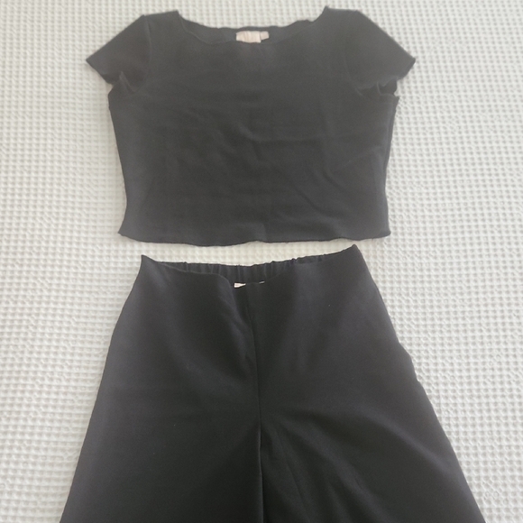 LG Black Wide Leg Pants & Jumpsuits - Picture 4 of 6